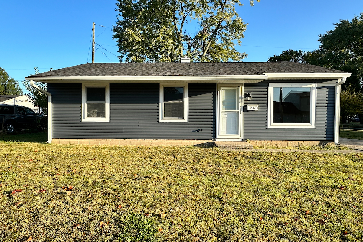 Exterior siding project